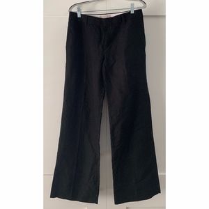 Banana Republic Black Linen Trouser - 6P